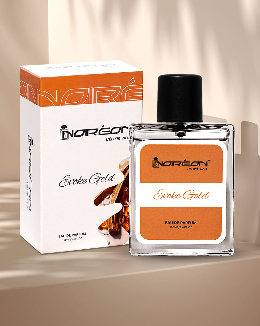 Evoke Gold Eau De Parfum – 100ml | Warm Spicy Floral Powdery Perfume for Men & Women