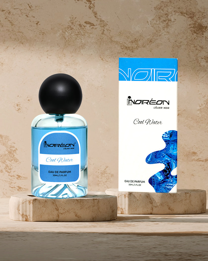 Cool Water Eau De Parfum – 30ml | Fresh Aquatic Long Lasting Perfume for Men