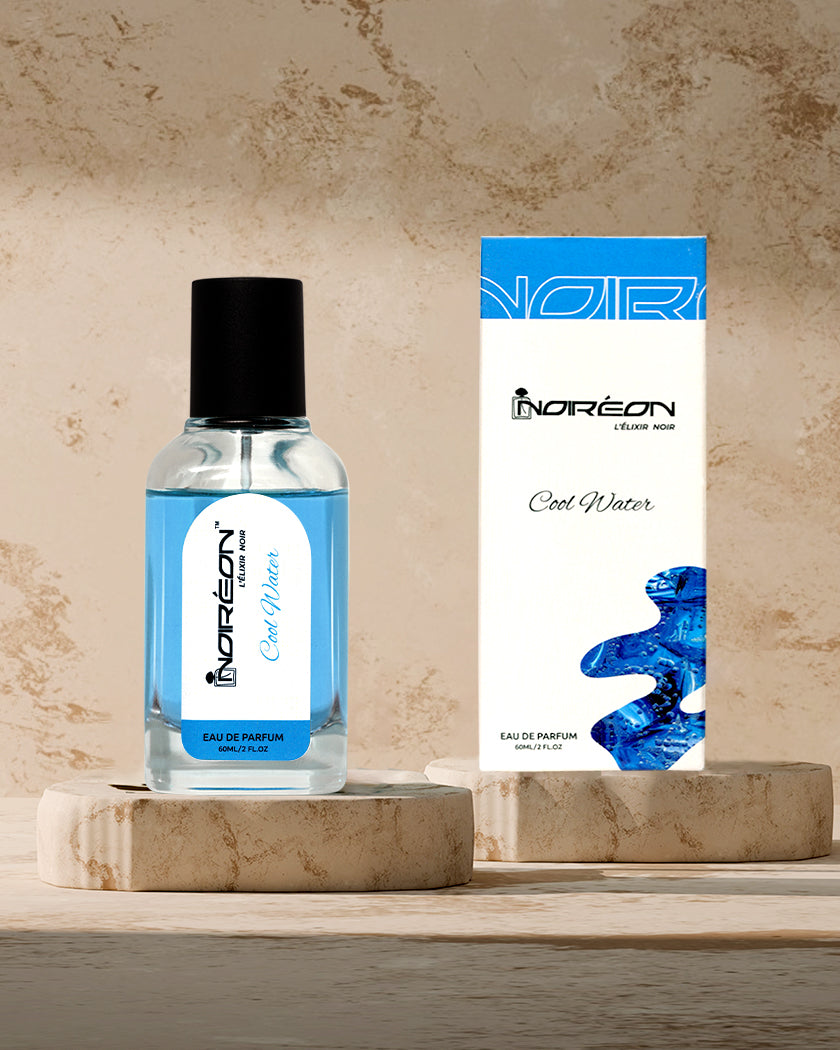 Cool Water Eau De Parfum – 60ml | Fresh Aquatic Long Lasting Perfume for Men